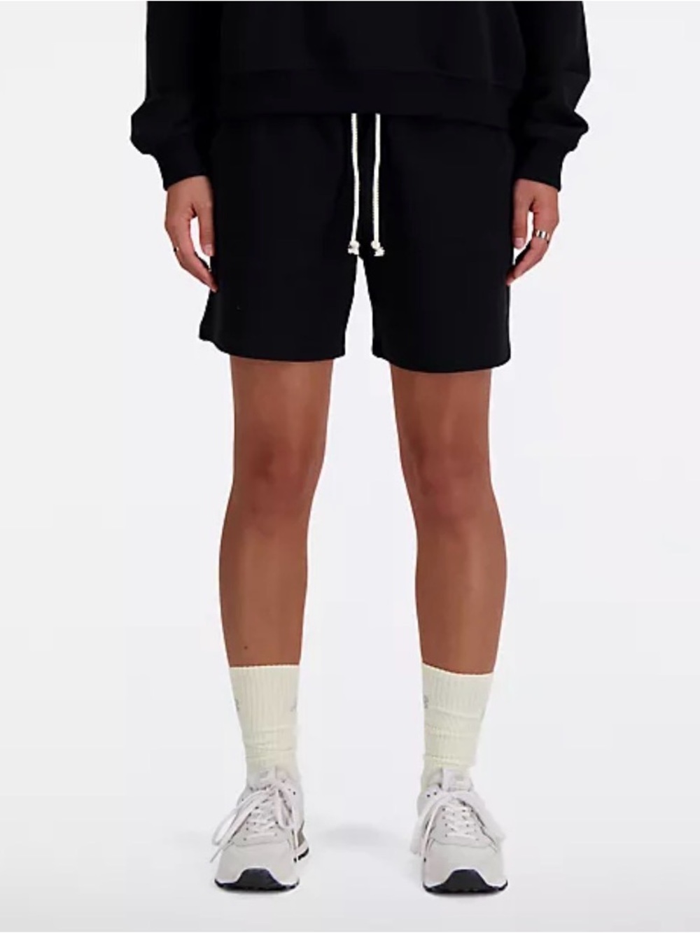 Men’s new balance black fleece shorts